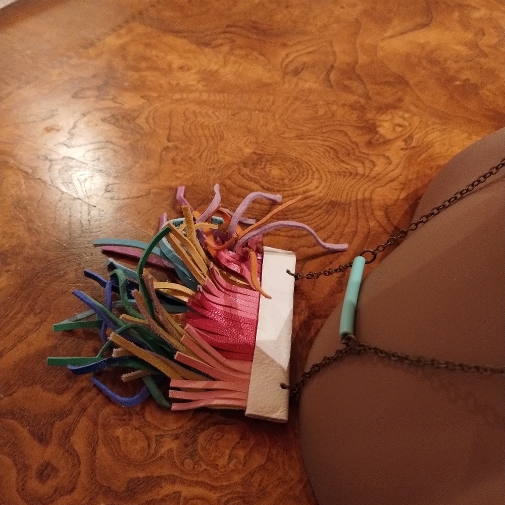 SAVE: #Boho Tassel Delight Necklace - Picture 4 of 6